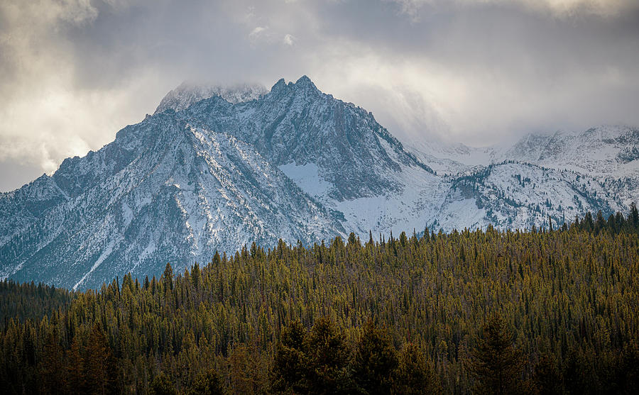 Sawtooth Mountains Photograph by Kenneth Folwell - Pixels