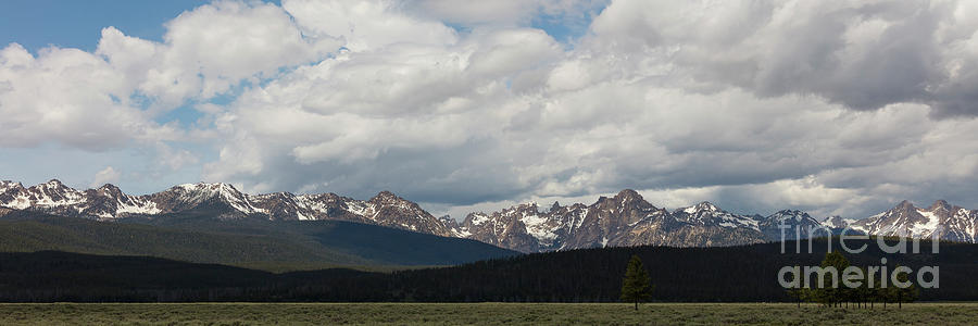 Sawtooth Panorama Photograph by Idaho Scenic Images Linda Lantzy