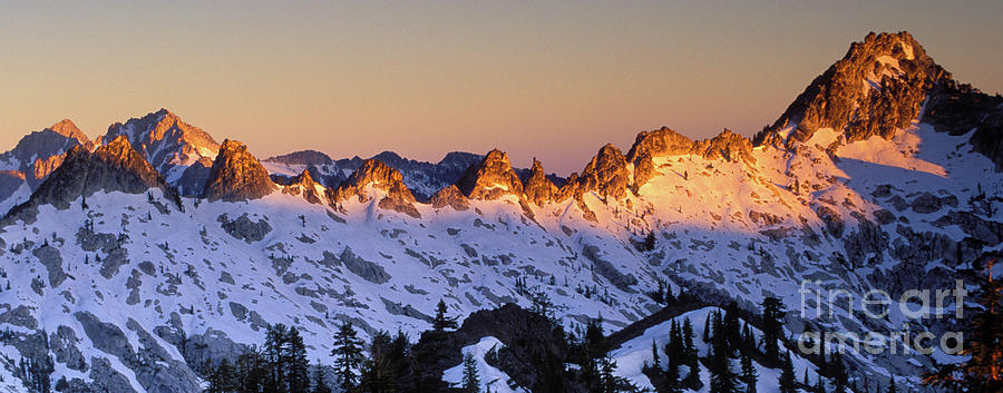 Sawtooth Ridge Panorama 1 Photograph by Camp And Reed Photography ...