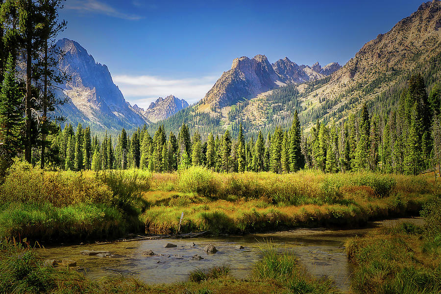 Sawtooth Wilderness Photograph by Dan Eskelson
