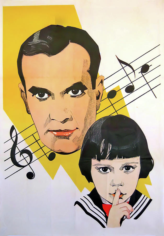 Say it with Songs, 1929, movie poster painting by Eric Rohman Painting by Movie World Posters