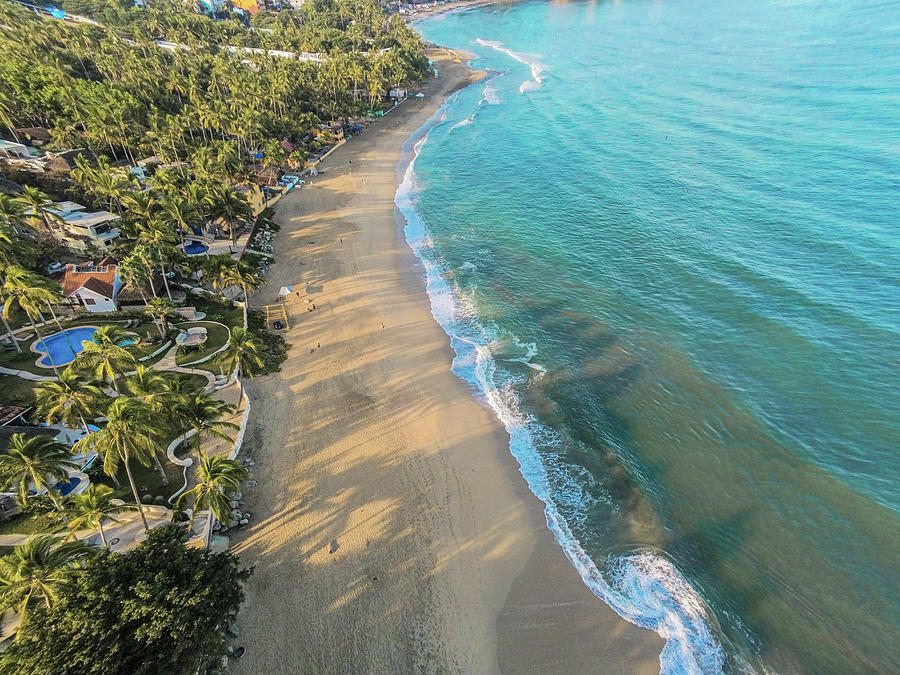 Sayulita beach Town Photograph by Jorge Olandes - Fine Art America