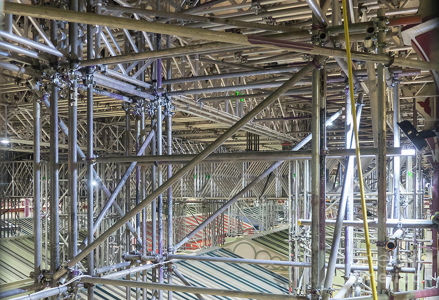 Scaffolding Photograph by Rod Jones - Fine Art America