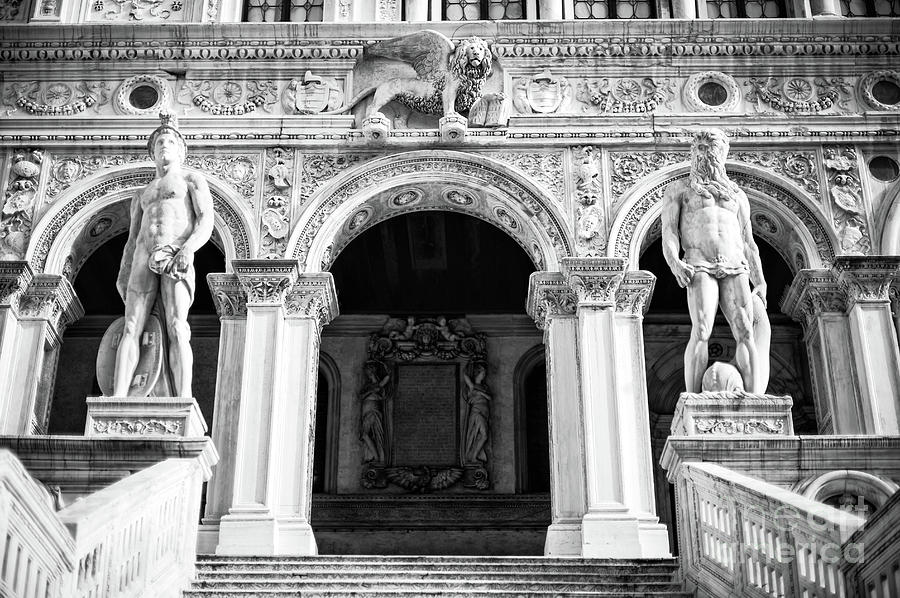Scala dei Giganti at Doges Palace Venice Photograph by John Rizzuto