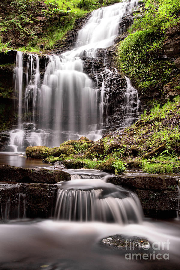 Scaleber Force, near Settle Photograph by Tom Holmes Photography