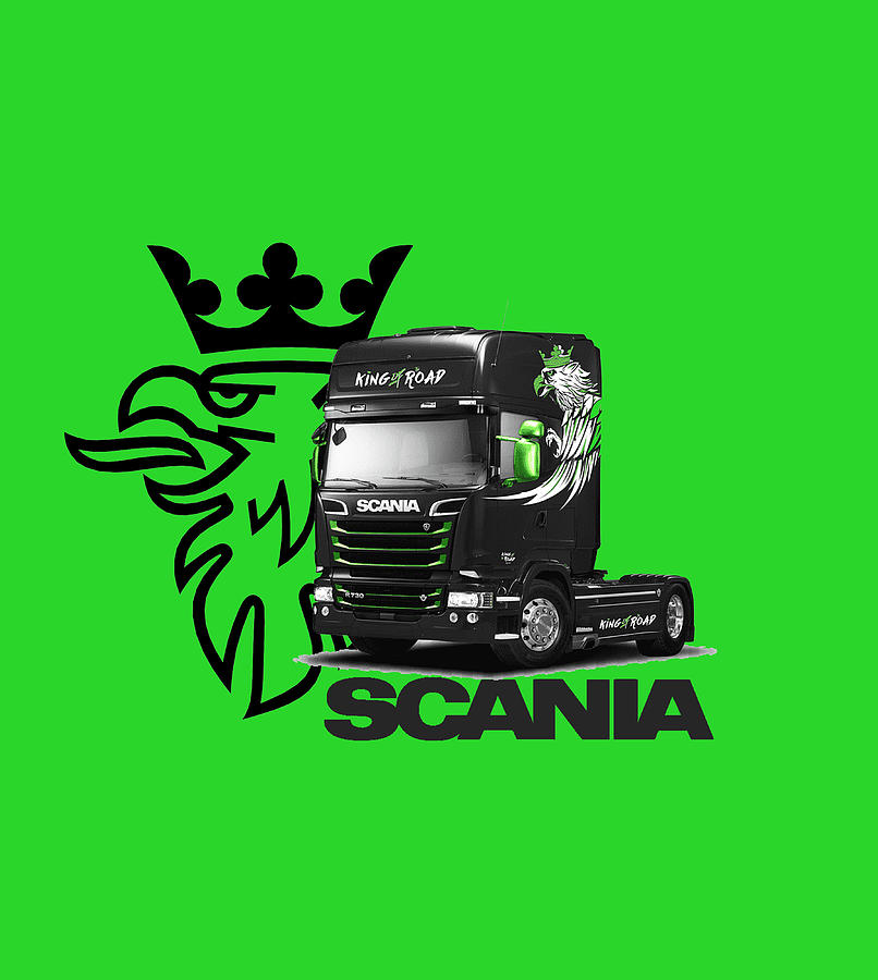 Scania Truck Logo Digital Art by Su Rontek - Fine Art America