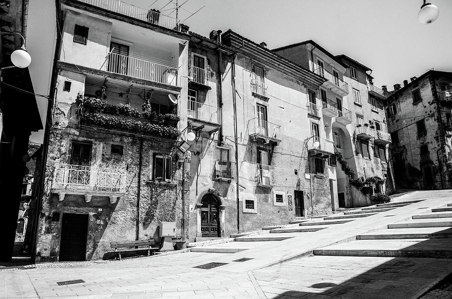 Scanno, Italy - BW 02 Photograph by AM FineArtPrints