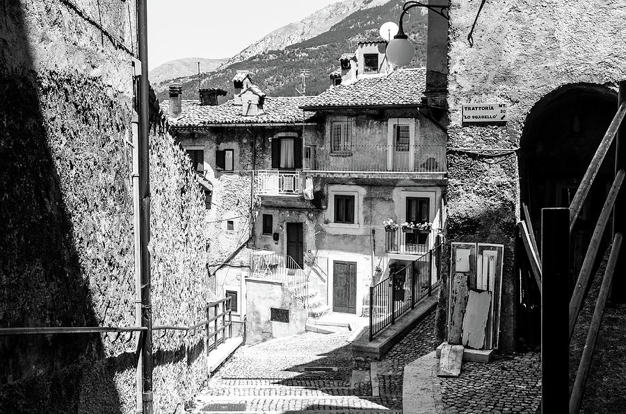 Scanno, Italy - BW 07 Photograph by AM FineArtPrints