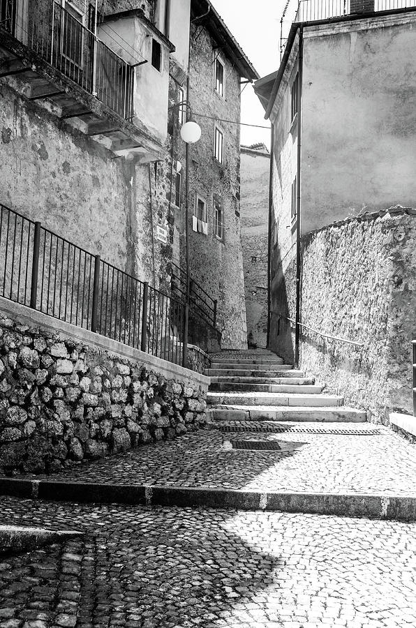 Scanno, Italy - BW 09 Photograph by AM FineArtPrints
