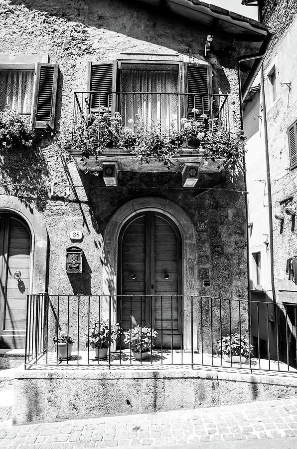 Scanno, Italy - BW 12 Photograph by AM FineArtPrints