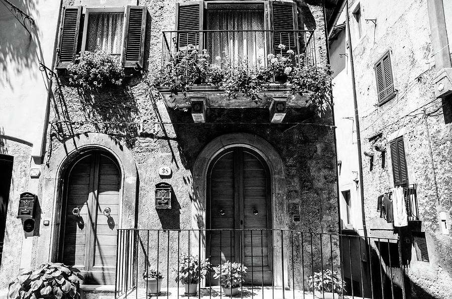 Scanno, Italy - BW 13 Photograph by AM FineArtPrints