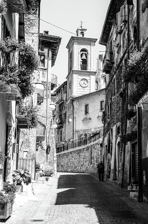 Scanno, Italy - BW 14 Photograph by AM FineArtPrints