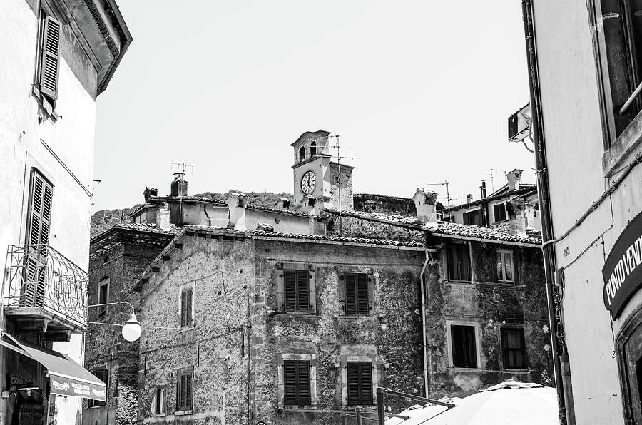Scanno, Italy - BW 16 Photograph by AM FineArtPrints