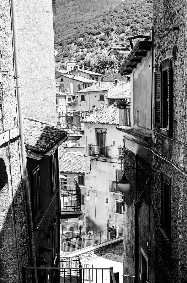 Scanno, Italy - BW 17 Photograph by AM FineArtPrints