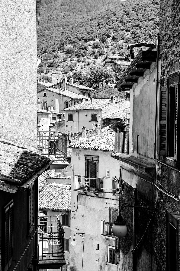 Scanno, Italy - BW 18 Photograph by AM FineArtPrints