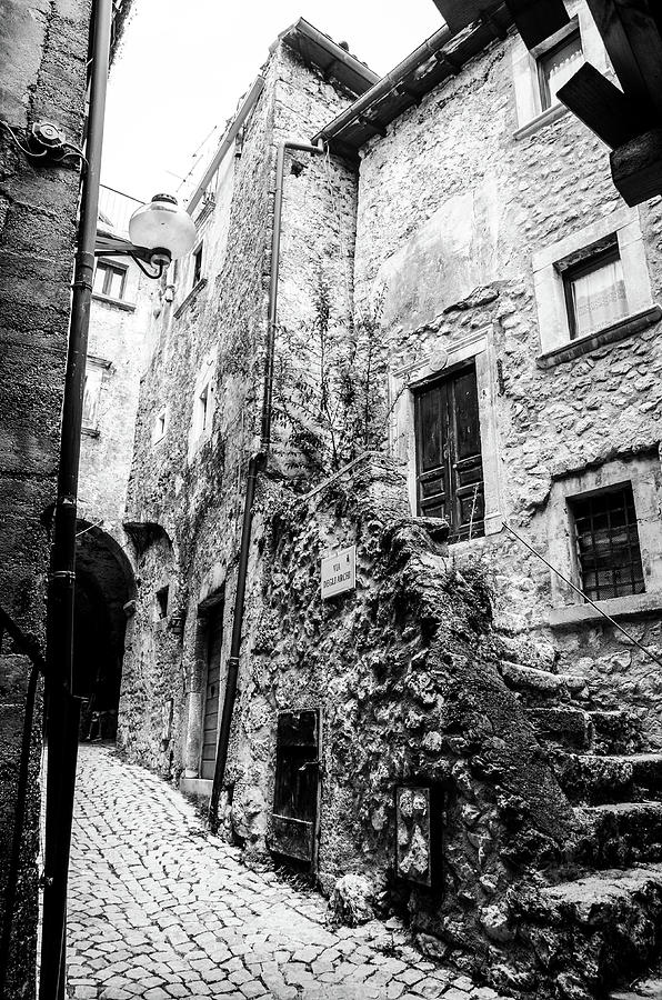 Scanno, Italy - BW 24 Photograph by AM FineArtPrints