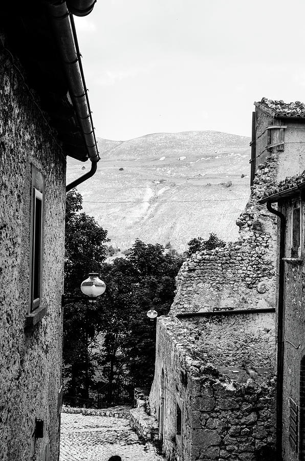 Scanno, Italy - BW 27 Photograph by AM FineArtPrints