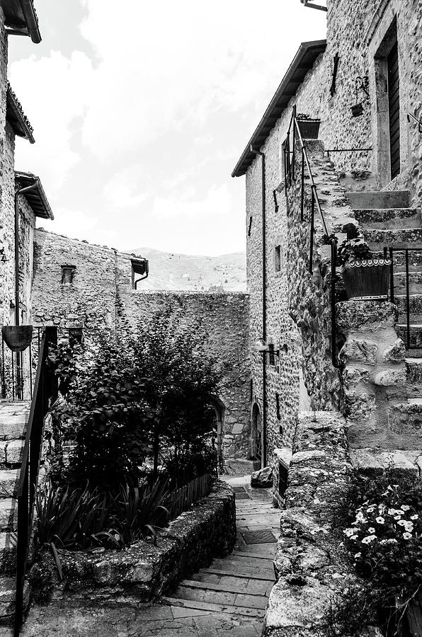 Scanno, Italy - BW 32 Photograph by AM FineArtPrints