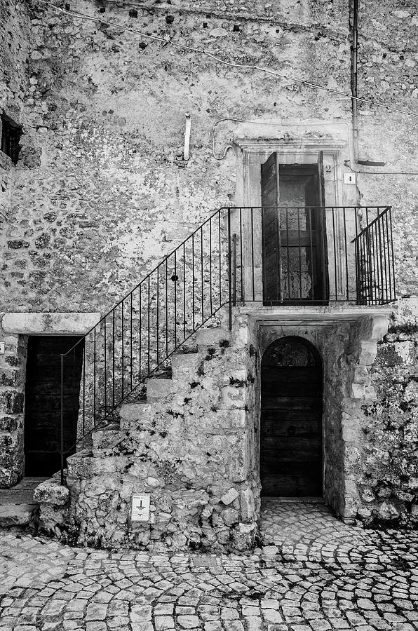 Scanno, Italy - BW 40 Photograph by AM FineArtPrints