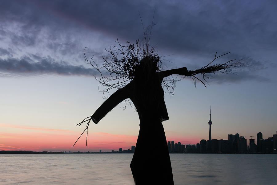 Scarecrow of Toronto Harbor Photograph by Nick Mares