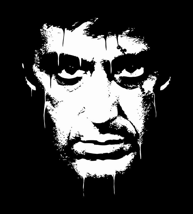 scarface stencil