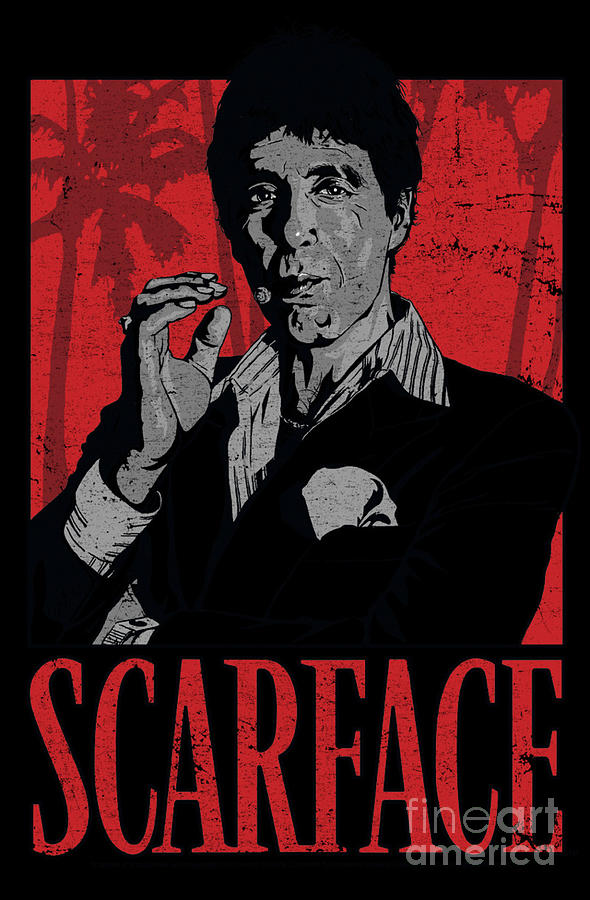 Scarface Tony Digital Art by Daniela Lundberg | Fine Art America