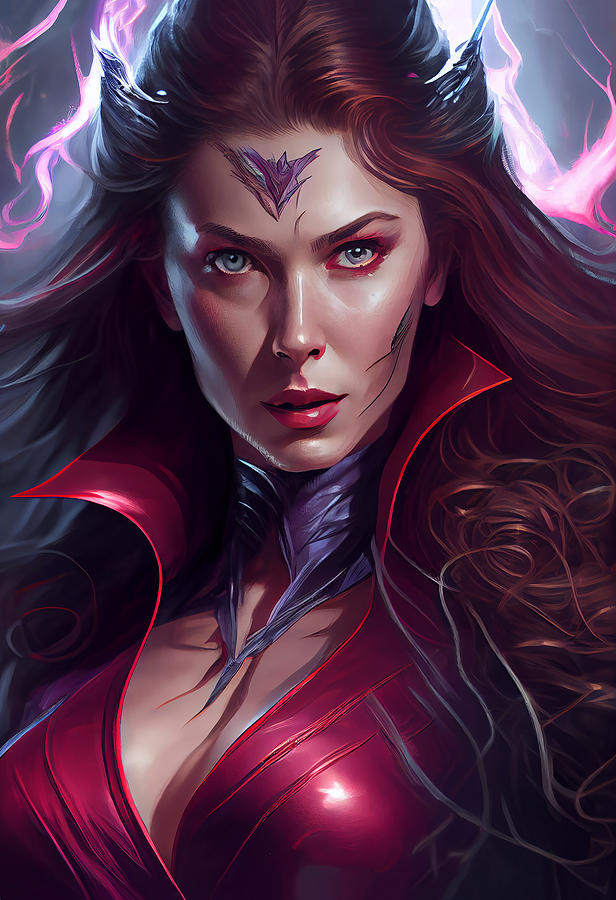 Scarlet Witch Photograph by Tim Hill - Fine Art America
