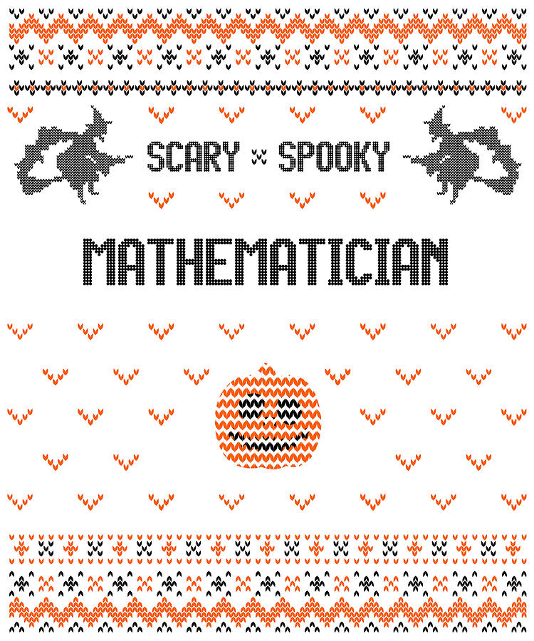 Scary And Spooky Mathematician Digital Art By Jane Keeper Fine Art America