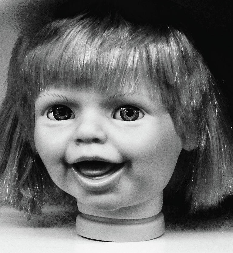 Scary Doll Face Photograph by Thomas Camp | Pixels