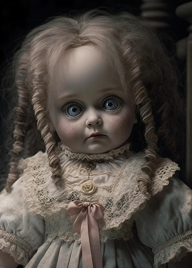 Scary dolls Digital Art by Martina Ovsak - Fine Art America