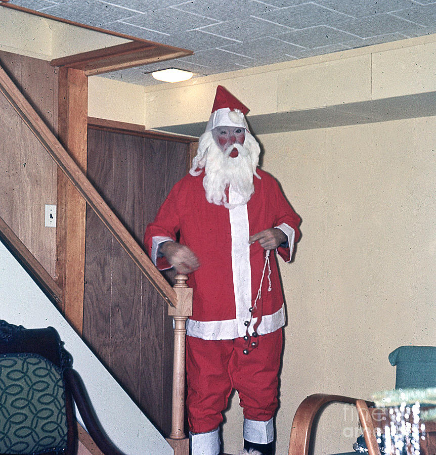 Scary Santa Photograph