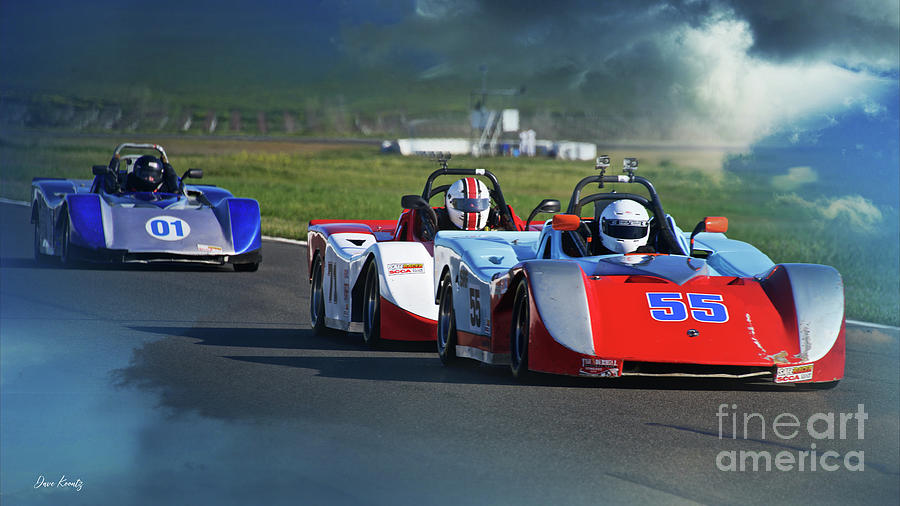 SCCA P2 Prototype Racers Photograph by Dave Koontz