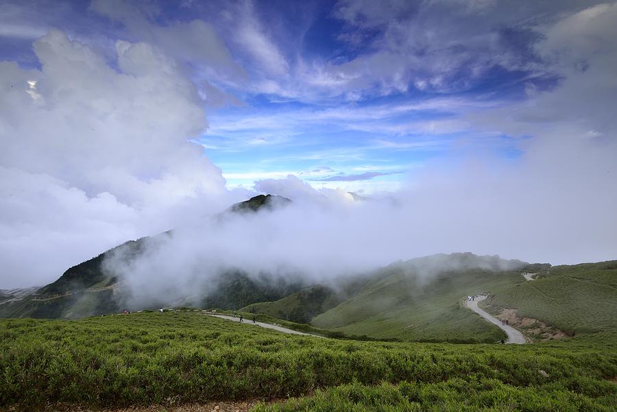 Scene at Mountain Hehuan, Taiwan Photograph by Photo by Vincent Ting