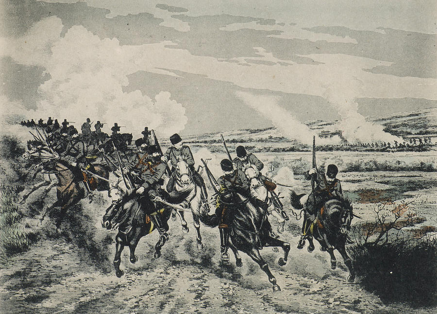 Scene from the Russo Japanese War Drawing by Japanese - Fine Art America