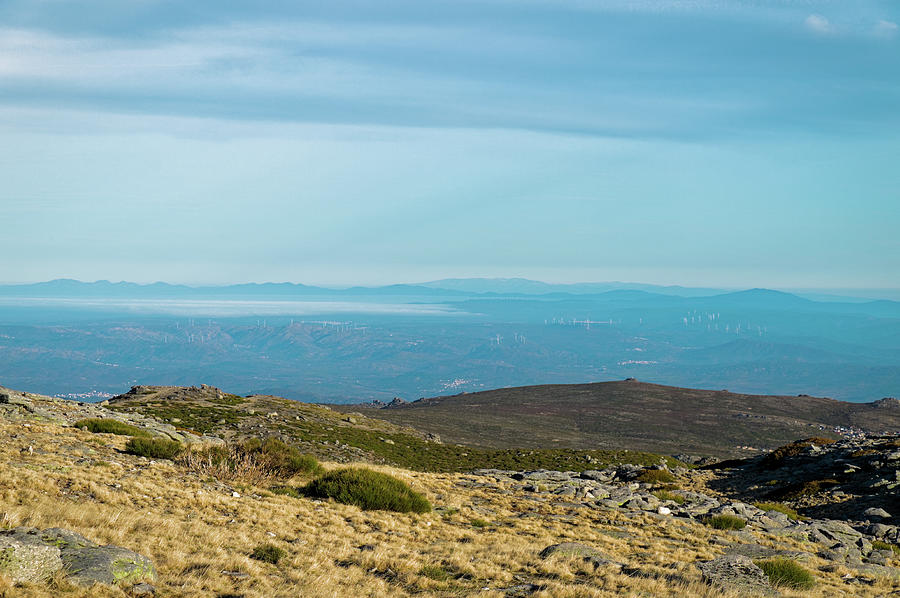 Scene from the top of Serra da Estrela Photograph by Angelo DeVal