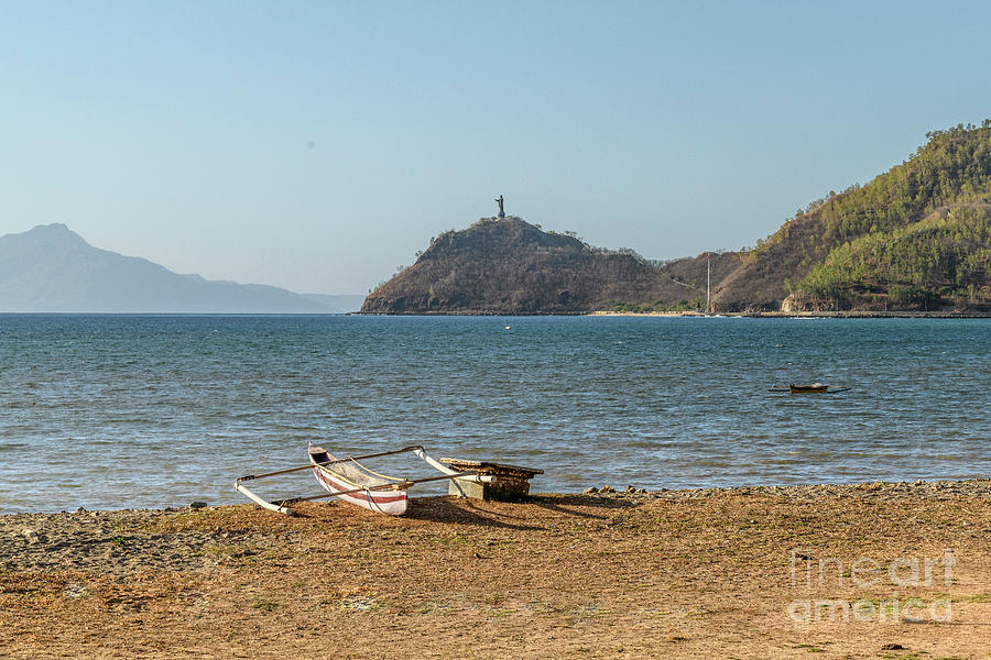 Boat Photograph - Scene from Timor-Leste 17 by Werner Padarin