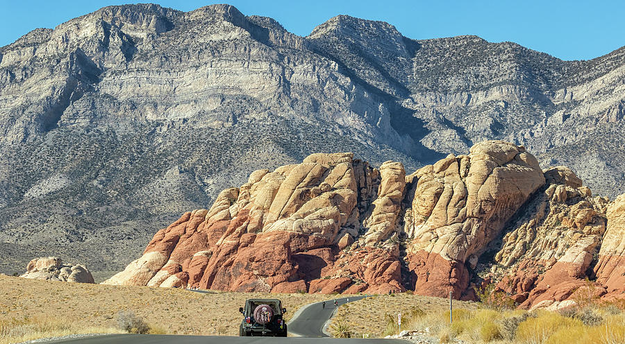 Scenic Drive Red Rock Canyon Photograph by Michael W Rogers