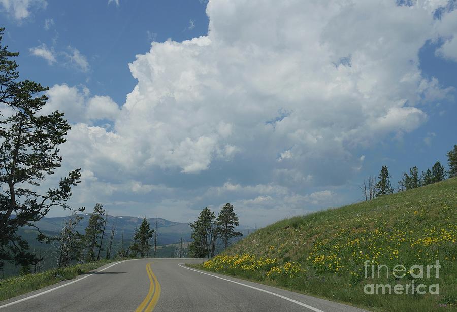 Scenic drive, Wyoming  Photograph by On da Raks