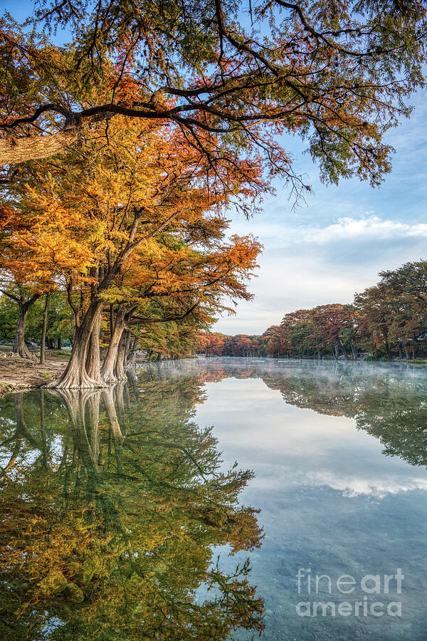 Scenic Fall Frio River Vertical Photograph by Bee Creek Photography ...