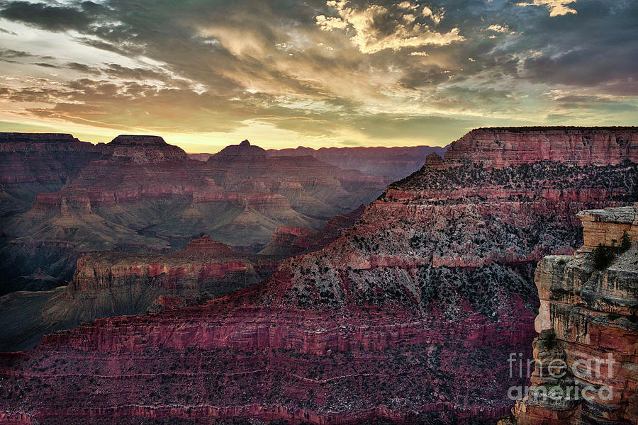 Grand Canyon National Park Photograph - Scenic Grand Canyon Arizona  by Chuck Kuhn