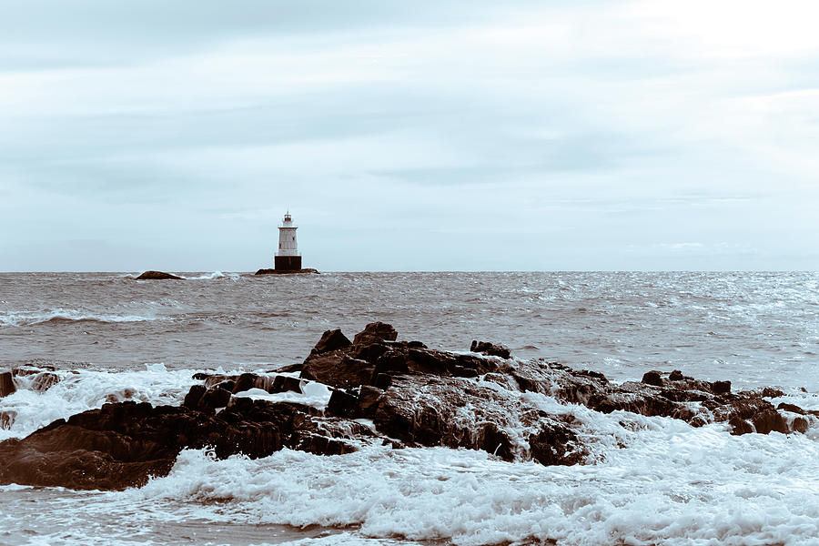 Scenic Sakonnet Point Light Photograph by Andrew Pacheco