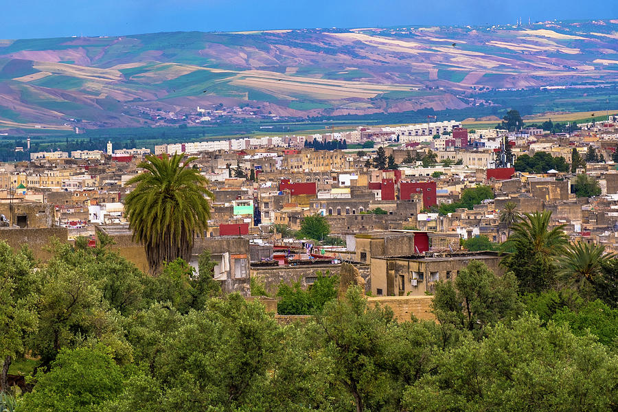 Scenic view of Fez Photograph by Arj Munoz