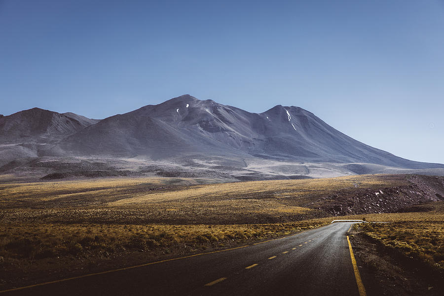 Scenic view of mountain road in Atacama desert Photograph by Anastasiia Shavshyna