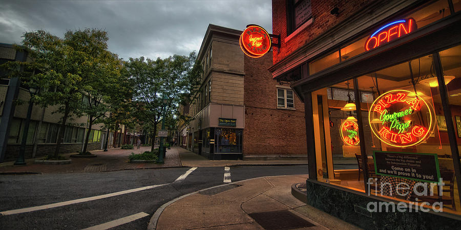 Schenectady Homage to Hopper Photograph by Neil Shapiro