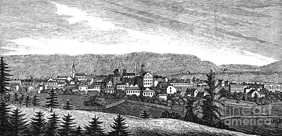 Schenectady, New York Drawing by Granger
