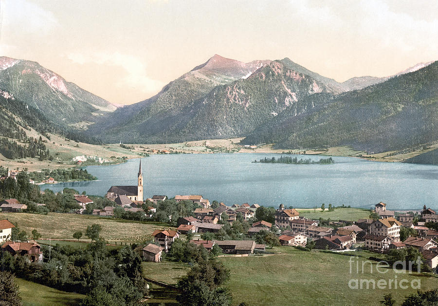 SCHLIERSEE, GERMANY c1895 Photograph by Granger