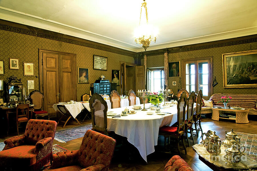Breakfast Room - Castle Rothenthurn - Austria Photograph by Paolo Signorini