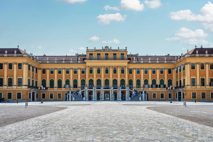 Architecture Photograph - Schonbrunn Palace by Manjik Pictures