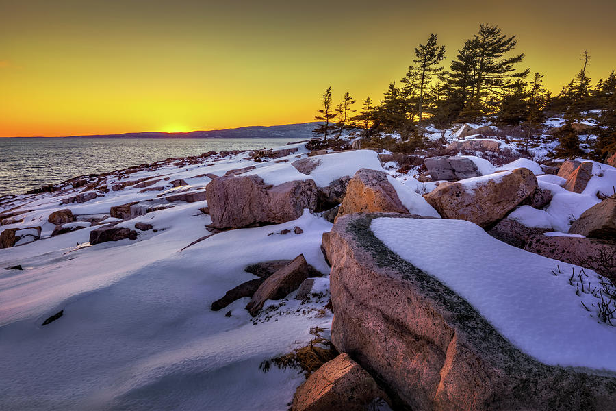 Schoodic Point Acadia 34A5379 Photograph by Greg Hartford