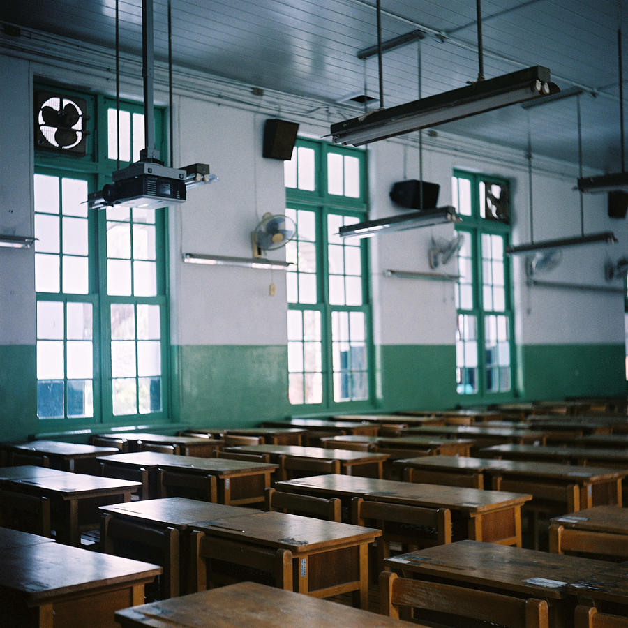 School Classroom Photograph by Photography By Bert.design